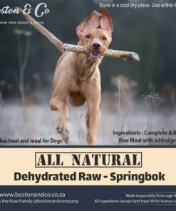 Dehydrated Raw Complete Springbok & Rooibos