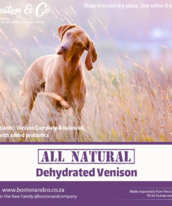 Dehydrated Raw Complete Venison