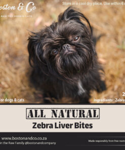 Zebra Liver Bites