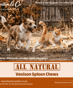 Venison Spleenie Chews